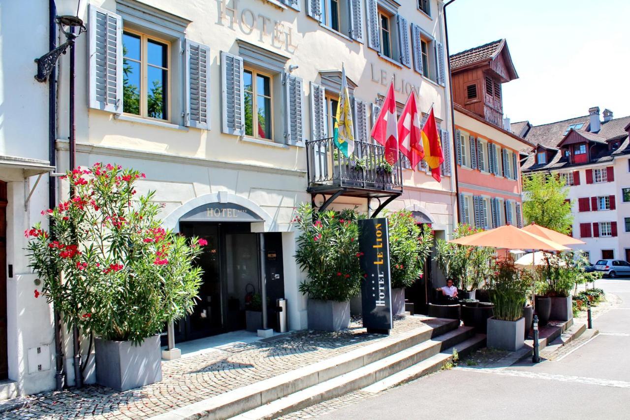 Hotel Le Lion - Self Check-In Bischofszell Exteriör bild