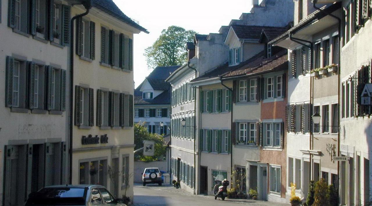 Hotel Le Lion - Self Check-In Bischofszell Exteriör bild