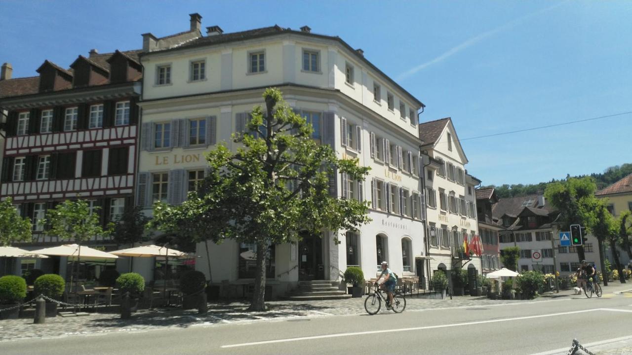 Hotel Le Lion - Self Check-In Bischofszell Exteriör bild