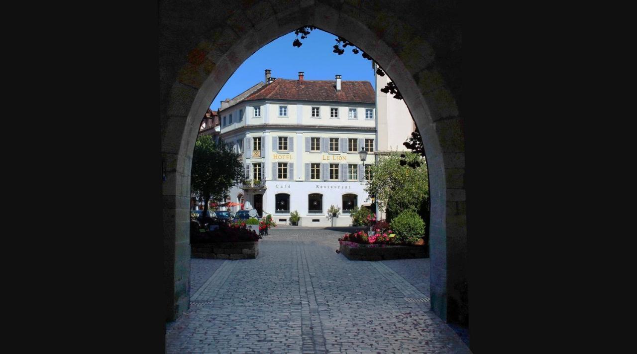 Hotel Le Lion - Self Check-In Bischofszell Exteriör bild
