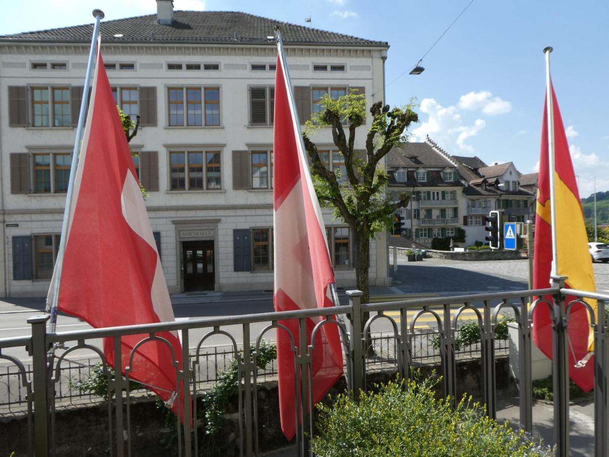 Hotel Le Lion - Self Check-In Bischofszell Exteriör bild