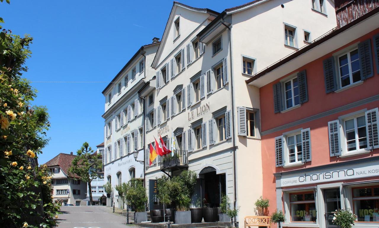 Hotel Le Lion - Self Check-In Bischofszell Exteriör bild
